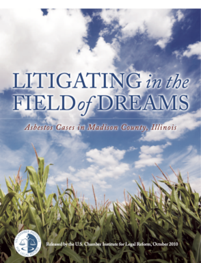 Open sky and a corn field: Litigating in the Field of Dreams
