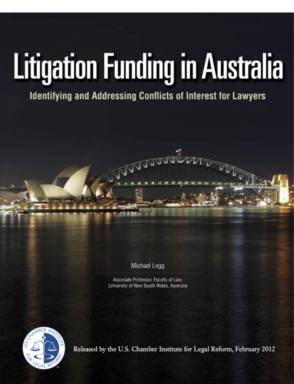 Night in Australia: Litigation Funding in Australia