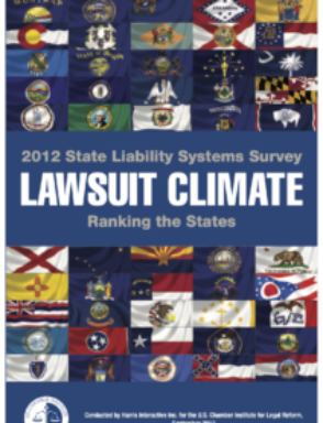 States flags: Lawsuit Climate