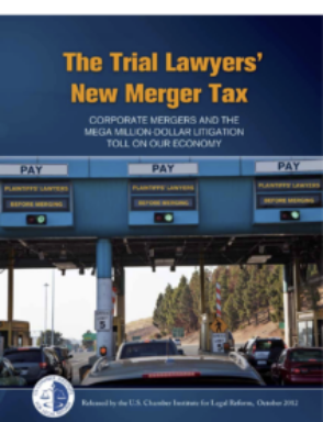 Cars at a highway booth: The Trail Lawyers New Merge Tax