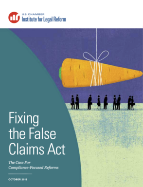 A giant carrot suspended over a group of business people: Fixing the false claims Act
