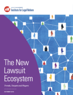 A network of business people connected: The new Lawsuit Ecosystem