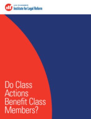 Red and Blue Generic Covers for Old Research: Do Class Actions Benefit Class Members