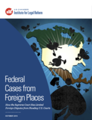 Business people falling from the sky into the United States: Federal cases from Foreign Places