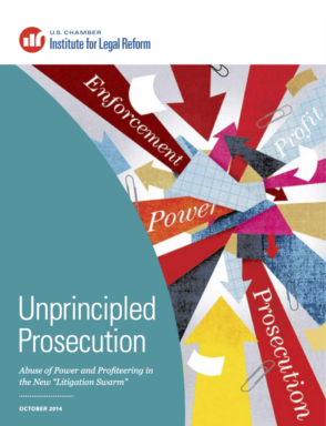 Arrows pointing in every direction: Unprincipled Prosecution