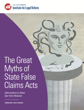Medusa sculpture: The Great Myths of State False Claims Acts