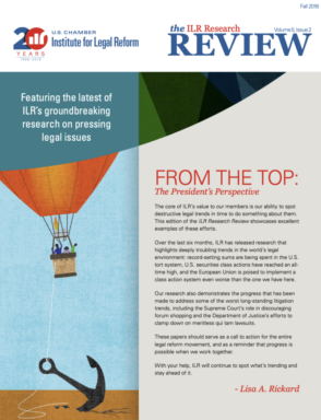 Cover ILR Research Review Vol 5 issue
