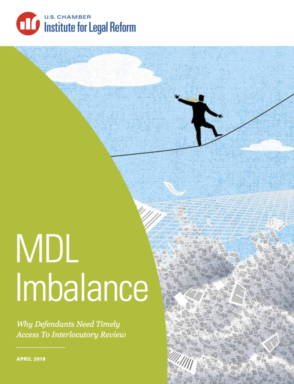 Business man balancing over a sea of papers: MDL Imbalance