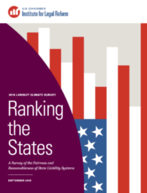 United States flag shaped as a graph: Ranking the States