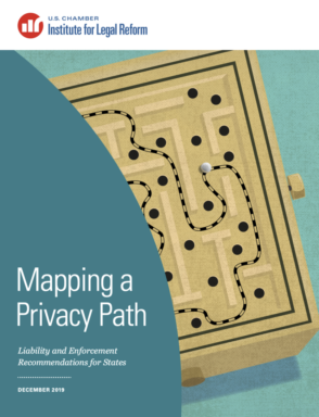 A game board with a black path: Mapping a Privacy Path