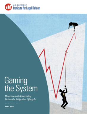 Gaming the System How Lawsuit Advertising the Litigation Lifecycle 2020 April