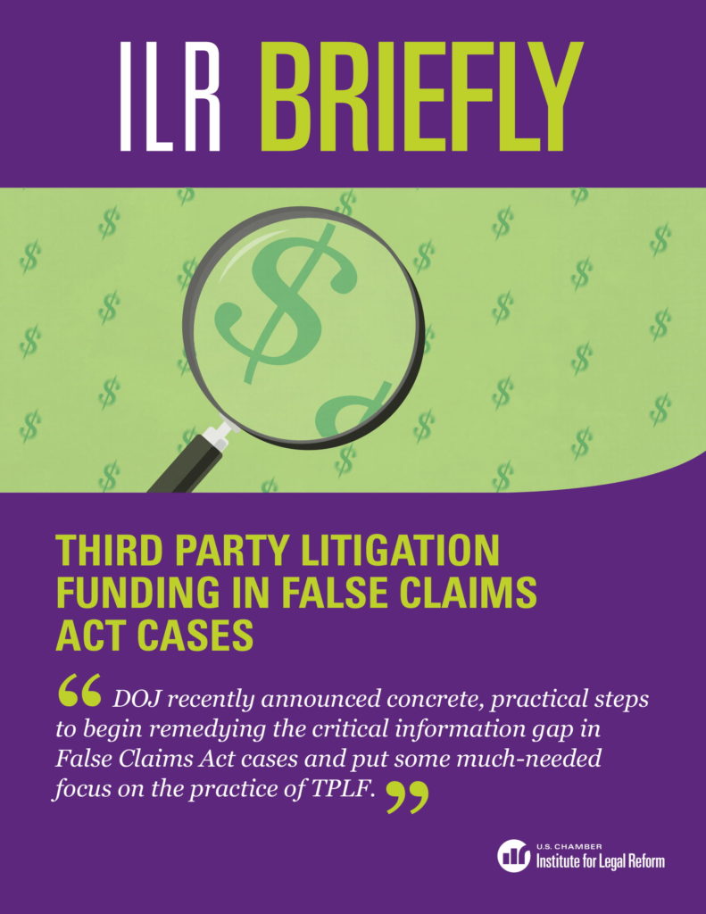 Image for ILR Briefly: A New Threat: The National Security Risk of Third Party Litigation Funding