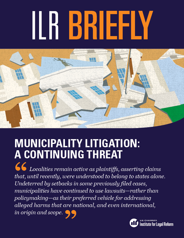 Image for ILR Briefly: Taming the Litigation Monster: The Continued Threat of Public Nuisance Litigation