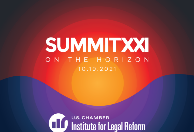 Orange Sunset Event Cover: Summit XXI ON THE HORIZON.