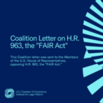 Coalition Letter on H.R. 963
