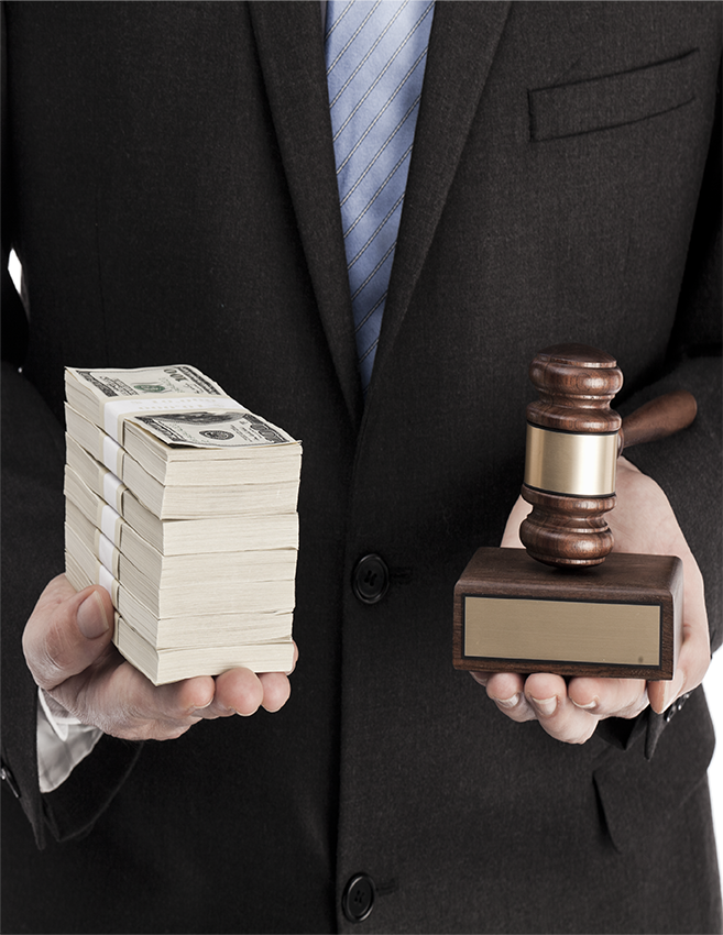 Money or Justice litigation settlement