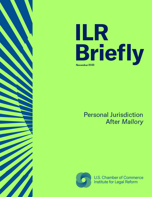 Image for New ILR Briefly Looks at Personal Jurisdiction and Forum Shopping Post-Mallory